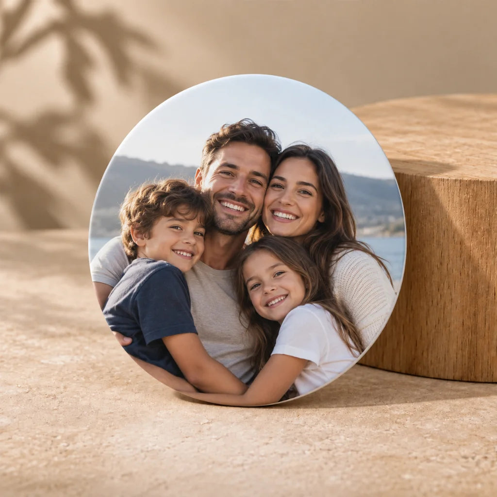 Custom Round Coasters — Set of 6