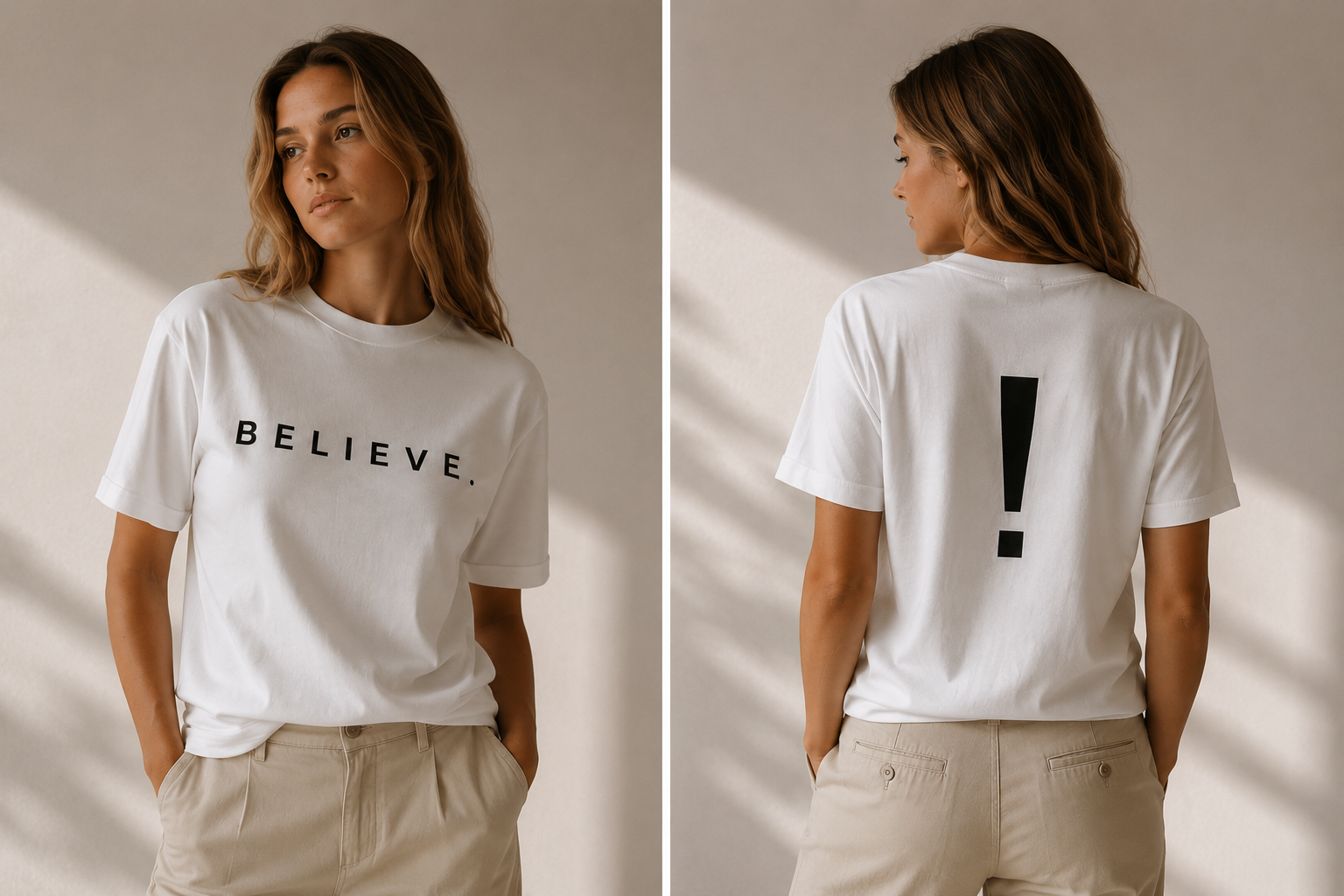 BELIEVE. Tee
