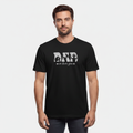 DAD We Love You - Camiseta Negra con modelo