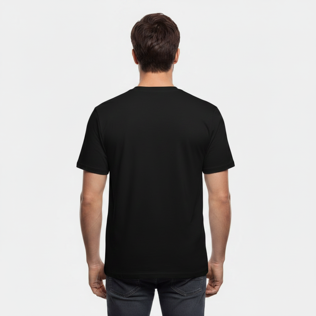 DAD We Love You - Camiseta Negra espalda