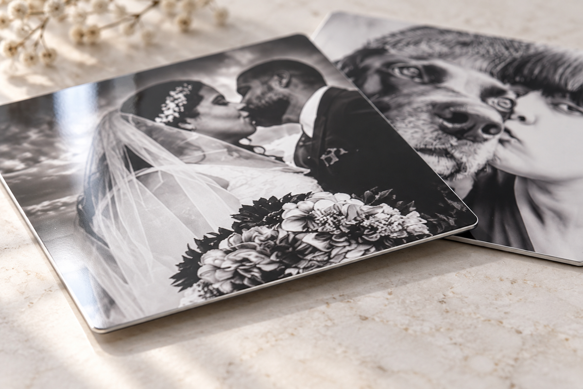 Impresión fotográfica en metal