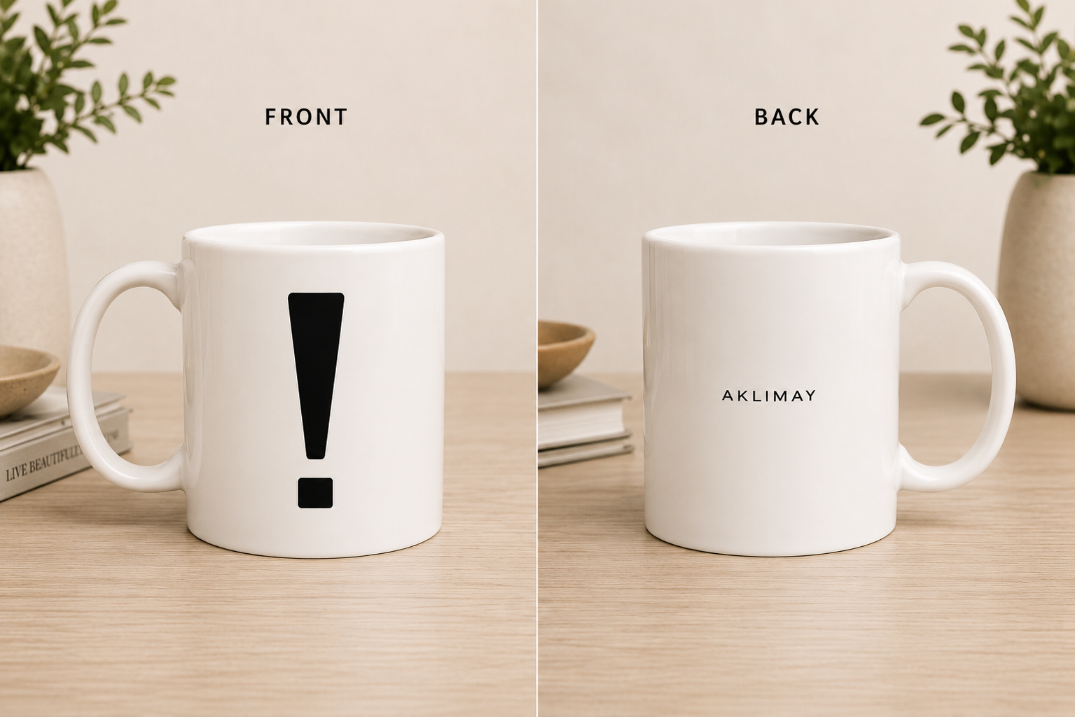 The ! Signature Mug – 11 oz Ceramic Mug